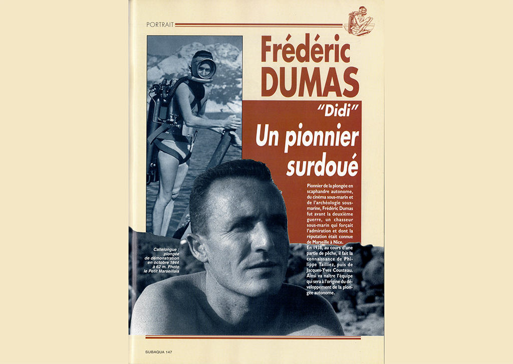 Frédéric Dumas "Didi" un pionnier surdoué